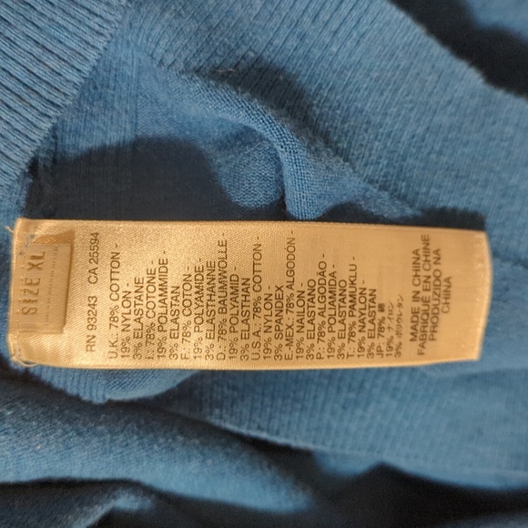 Men's Size XL Diesel V-Neck Sweater - Picture 5 of 5